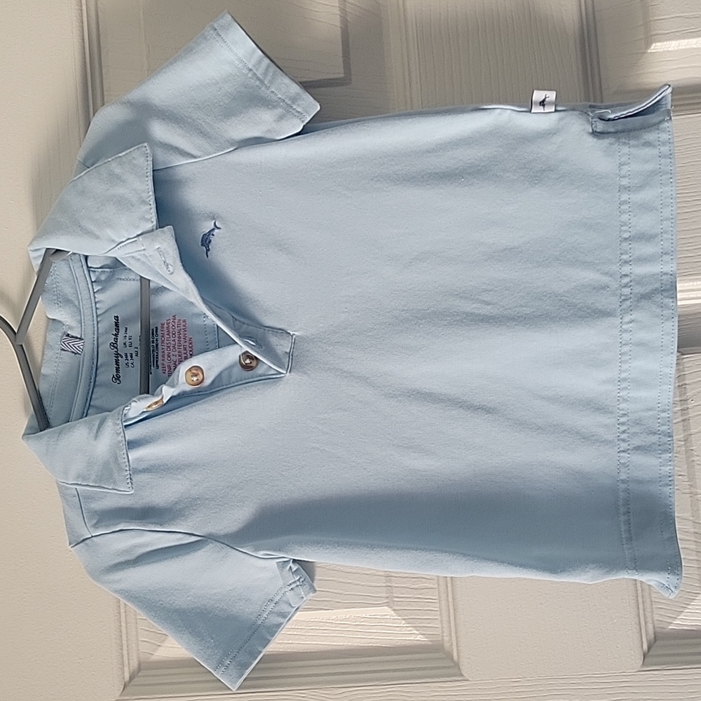 24M Tommy Bahama, Light Blue Polo